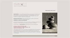 Desktop Screenshot of edu4all.eu